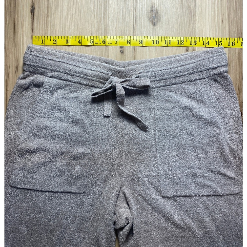 Barefoot Dreams CozyChic Ultra Lite Ribbed Tunnel Jogger Beach Rock Large NEW - Picture 5 of 7